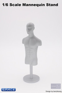 1/6 Scale grey Mannequin Stand