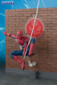 S.H.Figuarts Spider-Man with Tamashii Option Act Wall (Spider-Man: Homecoming)