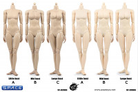 1/6 Scale Super-flexible female pale Body large breast