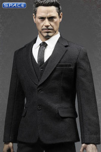 1/6 Scale Male Standard Western Style Suit black
