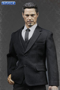 1/6 Scale Male Standard Western Style Suit black