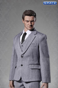 1/6 Scale Male Standard Western Style Suit grey