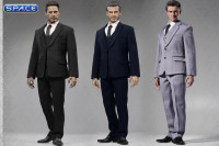 1/6 Scale Male Standard Western Style Suit grey