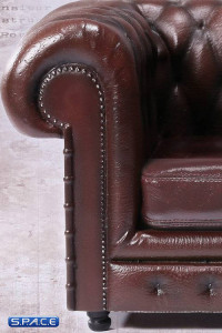 1/6 Scale British Single Sofa brown
