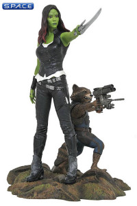 Gamora & Rocket from Guardians of the Galaxy Vol. 2 PVC Statue (Marvel Gallery)