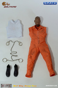 1/6 Scale Prisoner Outfit Set with Head Sculpt Version B