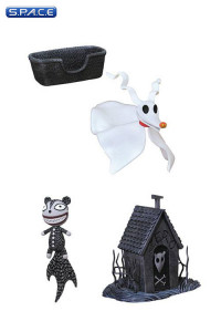 Complete Set of 3: Nightmare before Christmas Select Series 4(Nightmare before Christmas)