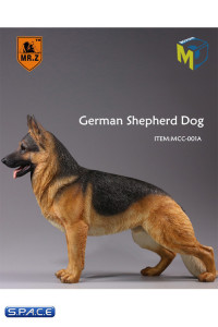 1/6 Scale Rioh black and Tan German Shepherd Dog