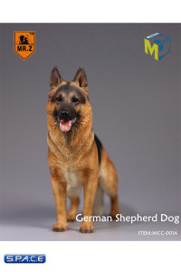 1/6 Scale Rioh black and Tan German Shepherd Dog