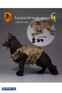 1/6 Scale camouflage Tactical K9 Body Armor