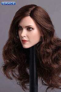 1/6 Scale European / American beauty (long hair) Female Head Sculpt