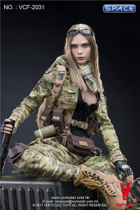 1/6 Scale MC Camouflage Women Soldier - Villa