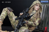 1/6 Scale MC Camouflage Women Soldier - Villa