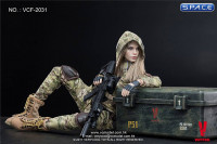 1/6 Scale MC Camouflage Women Soldier - Villa