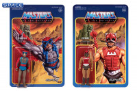 Complete Set of 6: MOTU ReAction Figures Wave 3 (Masters of the Universe)