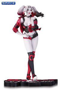 Harley Quinn red, white & black Statue by Stanley Lau (DC Comics)