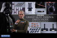 1/6 Scale Grand Moff Tarkin & Darth Vader Movie Masterpiece Set MMS434 (Star Wars)