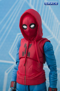 S.H.Figuarts Homesuit Spider-Man with Option Act Wall (Spider-Man: Homecoming)