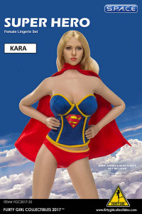 1/6 Scale Kara Super Hero Lingerie Set