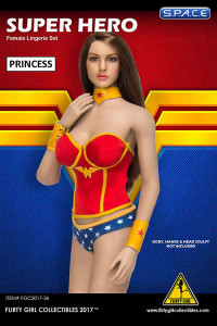 1/6 Scale Princess Super Hero Lingerie Set