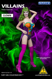 1/6 Scale Clown Super Hero Lingerie Set