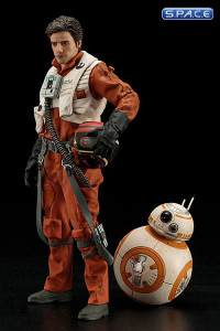 1/10 Scale Poe Dameron & BB-8 ARTFX+ Statue 2-Pack (Star Wars - The Force Awakens)