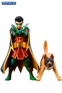 1/10 Scale Robin & Ace the Bat-Hound ARTFX+ Statue 2-Pack (DC Comics)