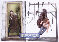 Set of 2: Leatherface and Erin from TCM (Movie Maniacs 7)