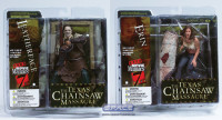 Set of 2: Leatherface and Erin from TCM (Movie Maniacs 7)