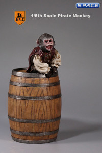 1/6 Scale Pirate Monkey Statue Set