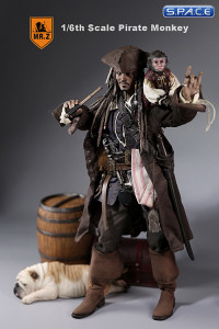 1/6 Scale Pirate Monkey Statue Set