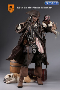 1/6 Scale Pirate Monkey Statue Set