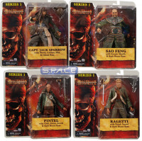 Complete Set of 4: POTC - At Worlds End Series 1
