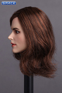 1/6 Scale Keira Head Sculpt (long brown hair)