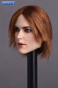 1/6 Scale Keira Head Sculpt (short brunette hair)