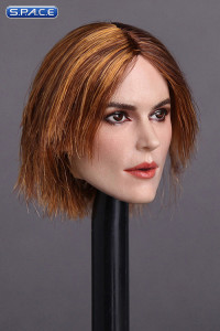 1/6 Scale Keira Head Sculpt (short brunette hair)