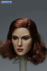 1/6 Scale Lucy Head Sculpt (mid-lenght red hair)