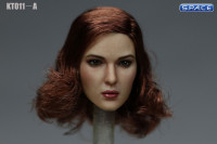 1/6 Scale Lucy Head Sculpt (mid-lenght red hair)