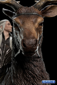 Thranduil on Elk Statue (The Hobbit)