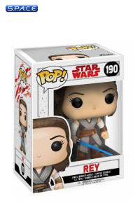 Rey (Jedi Training) Pop! Vinyl Bobble-Head #190 (Star Wars - The Last Jedi)