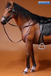 1/6 Scale brown Hanoverian Warmblood Horse