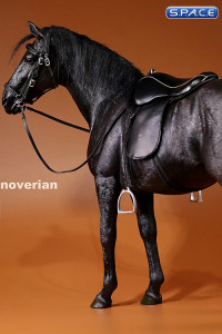 1/6 Scale black Hanoverian Warmblood Horse