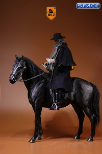 1/6 Scale black Hanoverian Warmblood Horse