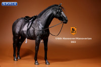 1/6 Scale black Hanoverian Warmblood Horse