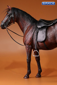 1/6 Scale dark brown Hanoverian Warmblood Horse