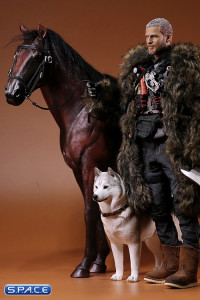 1/6 Scale dark brown Hanoverian Warmblood Horse