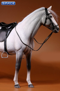 1/6 Scale white/grey Hanoverian Warmblood Horse