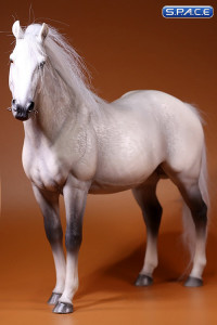 1/6 Scale white/grey Hanoverian Warmblood Horse