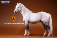 1/6 Scale white/grey Hanoverian Warmblood Horse