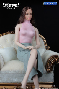 1/6 Scale pink Womens Dress Suit